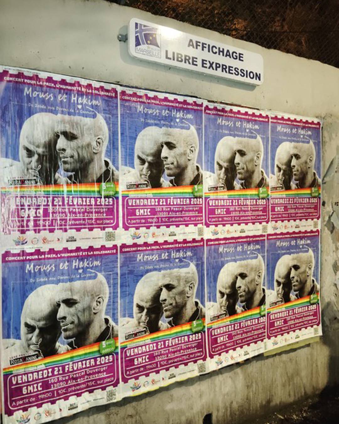 Diffuseur d'informations culturelles par affichage 40x60 Arles