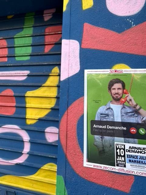 Arnaud Demanche Affichage à Marseille et Aix-en-Provence ZeCom