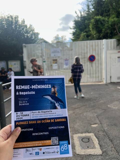 Tractage à Marseille fête de la science 