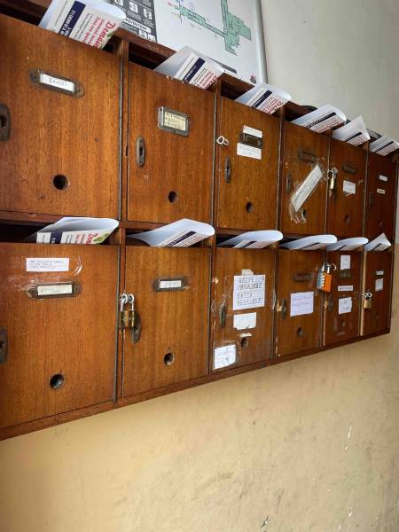 Mise en boites aux lettres de flyers pour Euroméditerranée