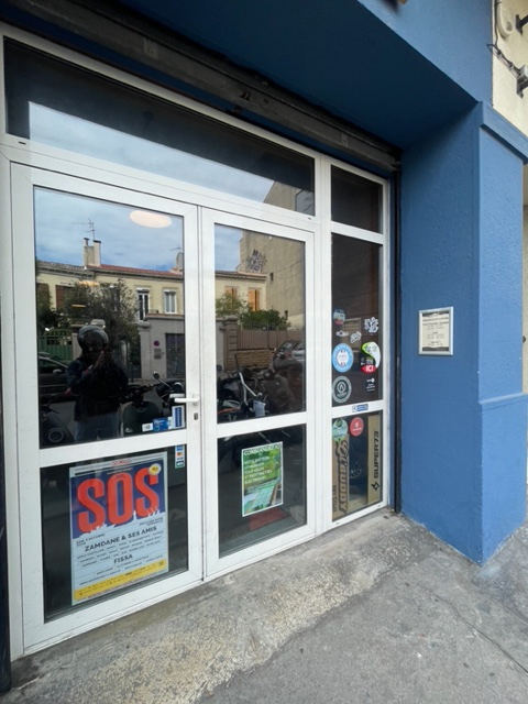 Affichage pour la soirée caritative XXL de SOS Méditerranée