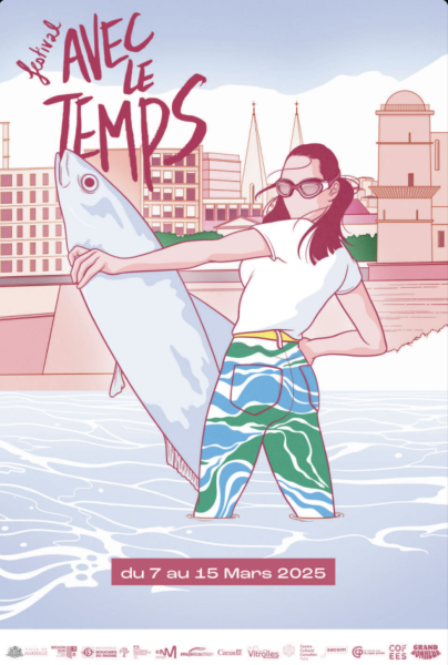 AVEC LE TEMPS 2025 - AFFICHE 