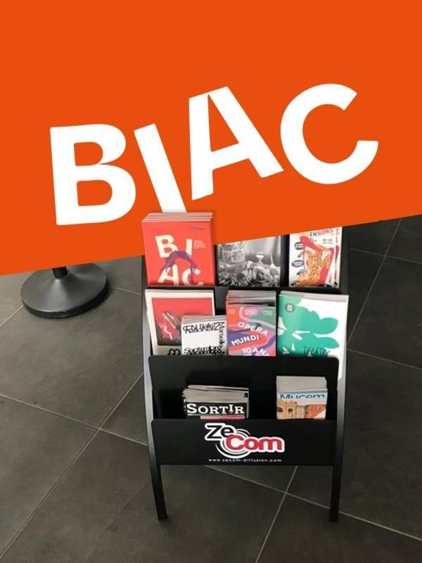 BIAC - Présentoirs programme culture ZECOM 