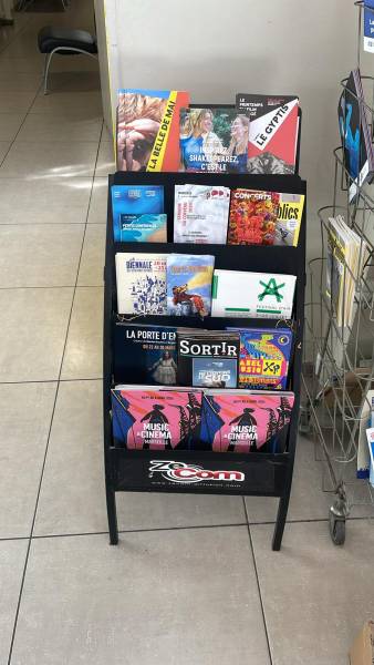 ZeCom distribue le programme du Festival international Music et Cinéma  dans ses présentoirs