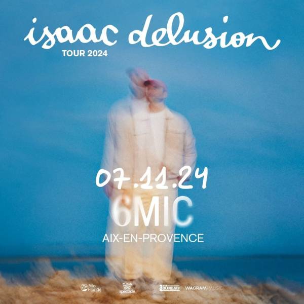 Concert d’Isaac Delusion le 7 novembre au 6MIC.