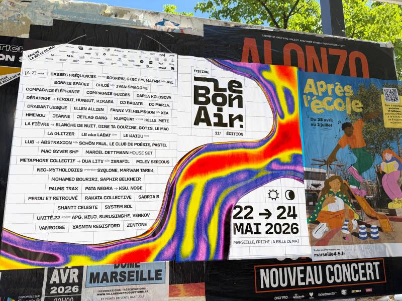 Affiche Le Bon Air Festival 2026 ZeCom Diffuse